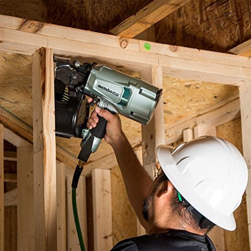 Metabo HPT Coil Framing Nailer | Pro Preferred Brand of Pneumatic Nailers | 15 Degree Magazine | Accepts 2-Inch up to 3-1/4-Inch Nails | Ideal for