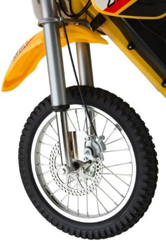 Razor MX650 Dirt Rocket Off-Road Motocross Bike – 36V Electric Ride-On, Up to 17 mph, Dual Suspension, Hand-Operated Dual Brakes