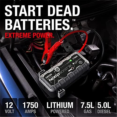 NOCO Boost X GBX55: 1750A UltraSafe Jump Starter – 12V Lithium Battery Booster Pack, Portable Jump Box