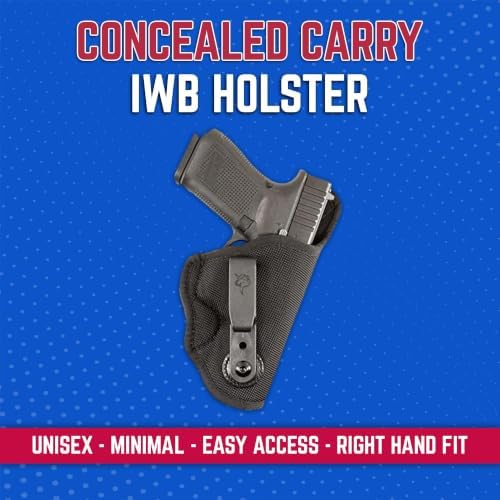 Desantis Variable 87 IWB Holster - Fits Glock 26/27/43 & More - Right Hand