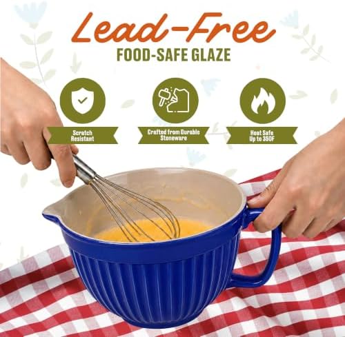 Simsbury Batter Bowl - Simply Blue, 64 Oz