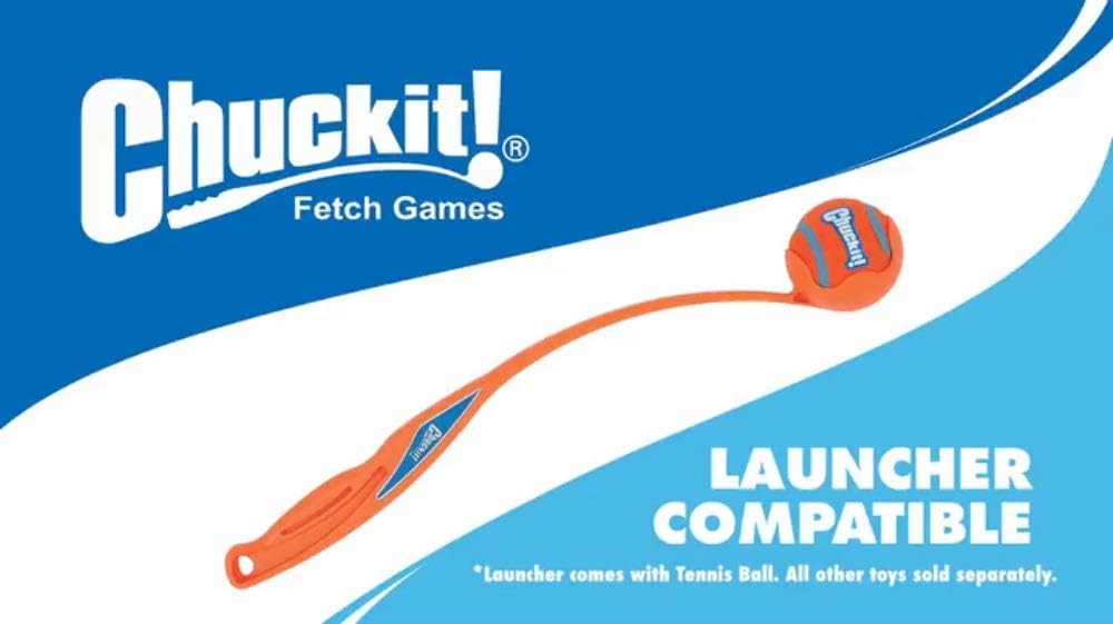 Chuckit! The Whistler Ball Dog Toy, Medium (2.5 Inch Diameter) for Dogs 20-60 lbs, Pack of 2, Multicolor