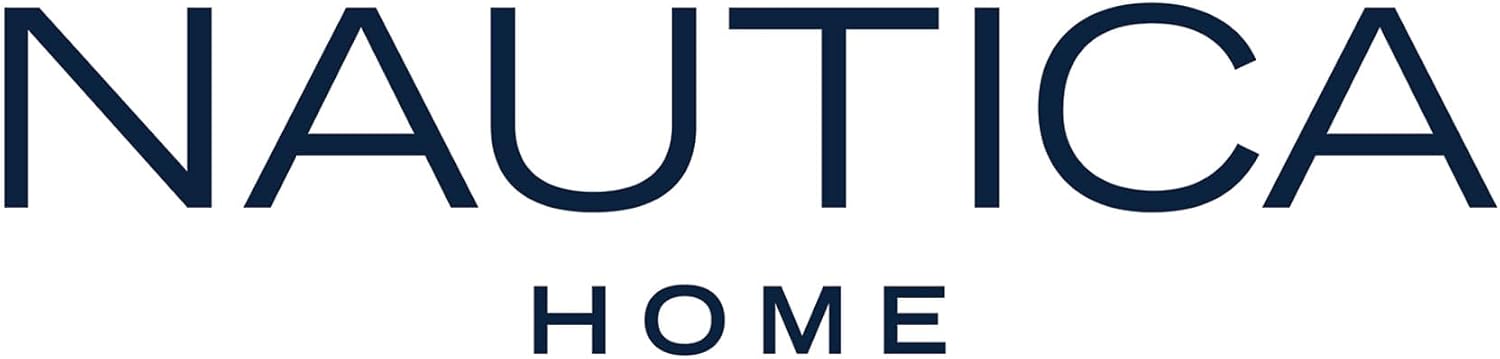 Nautica - Queen Blanket, Diamond Weave Cotton Bedding, Medium-Weight for All Seasons, Oeko-Tex Certified (Baird Navy)