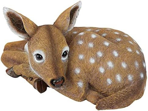 Design Toscano Darby, the Forest Fawn Baby Deer Statue