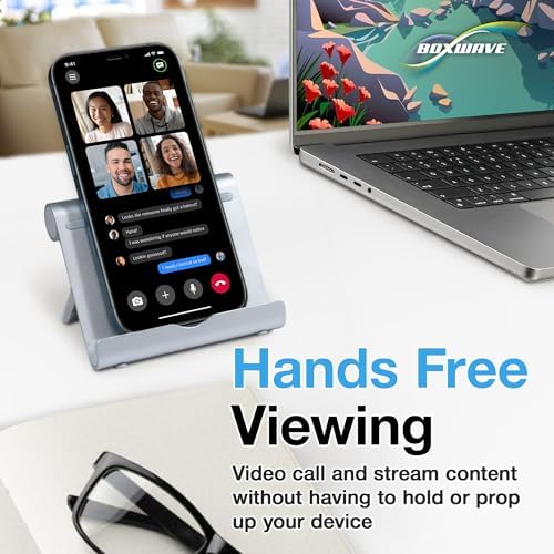 BoxWave Stand and Mount Compatible with Motorola Bravo MB520 - VersaView Aluminum Stand, Portable, Multi Angle Viewing Sturdy