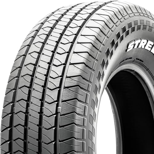 Milestar STREETSTEEL All-Season Radial Tire - P225/70R14 98T | Passenger Touring All Season Traction 98T Rated Standard Load Radial Construction Raised White Letters Tire