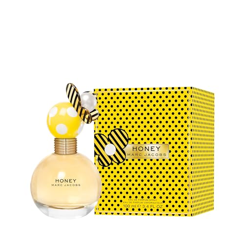 Marc Jacobs Honey Eau de Parfum – Floral Women's Perfume – With Notes of Juicy Mandarin, Honey & Vanilla