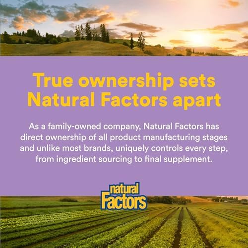 Natural Factors No Flush Niacin 500 mg, 90 Tablets