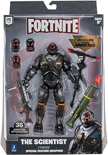 Fortnite Legendary Series Brawlers, 1 Figure Pack - 7 Inch Meowscles Action Figure, Plus Accessories