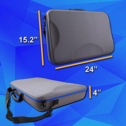 CASEMATIX Travel Case Compatible with Numark Mixstream Pro Plus, Mixstream Pro Go Standalone DJ Controller