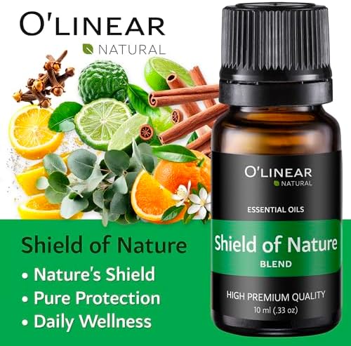 O'linear Essential Oils 6 Blends Set - Perfect for Humidifiers and Diffusers, Aromatherapy Diffuser Oils Scents, Essential Oil Kit for Home Use
