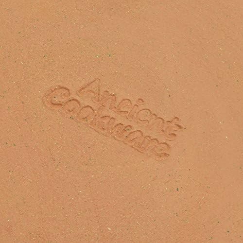 Ancient Cookware, Indian Clay Curry Pot, Medium, 8 Inch, 1.5 Quarts