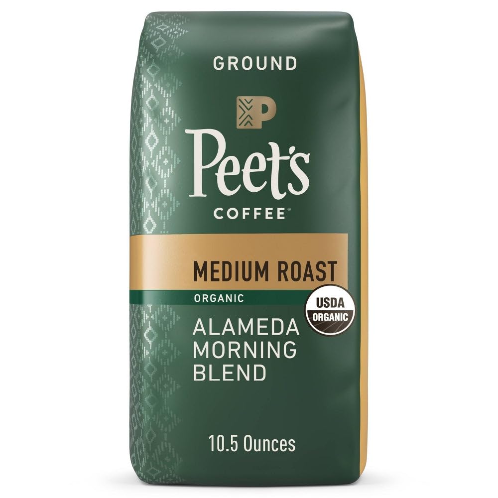 Peet's Coffee Ground Coffee Medium Roast, Big Bang, 18 Ounces