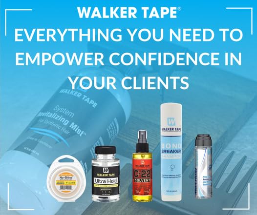 Walker Tape No Shine Double Sided 1" x 3 Yard Tape Roll (WKR-NS-S3)