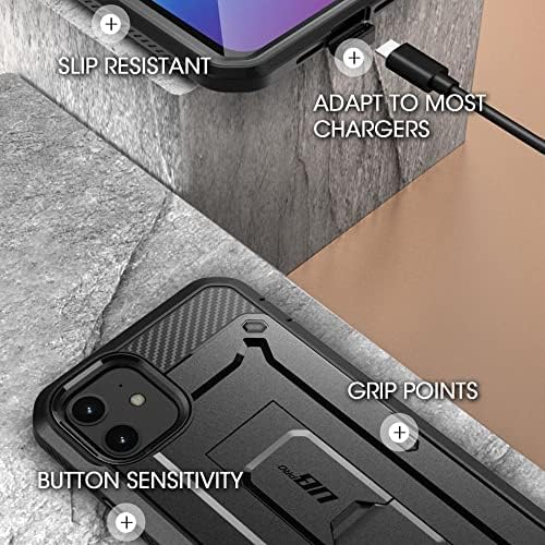 SUPCASE for iPhone 12 Mini Case (5.4 inch) with Screen Protector, Cerulean