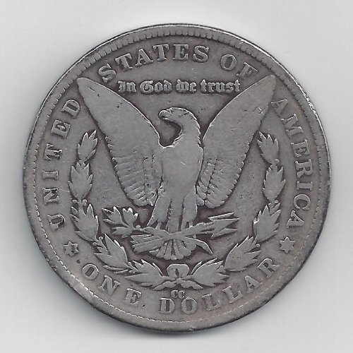 1882-CC Morgan Silver Dollar