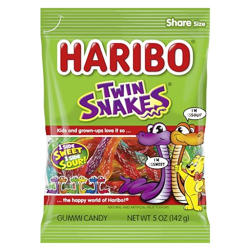 Haribo Gummi Candy, Happy Cherries, 5 Ounce