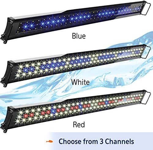 Aqueon Optibright Plus LED Fish Tank Aquarium Lighting System with Remote Control, 30 to 36 Inch | Plus, With Remote Control