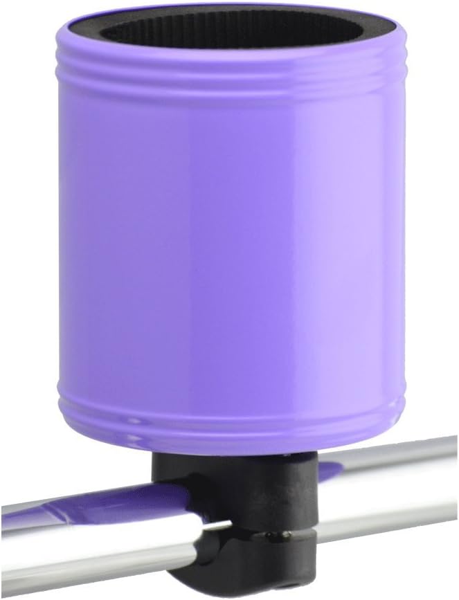 Kroozie 2.0 Bicycle Cup Holder - The Ultimate Bike Cup Holder for Beach Cruisers, E-Bikes, Scooters, Strollers – A premium stainless steel handlebar drink holder that lasts