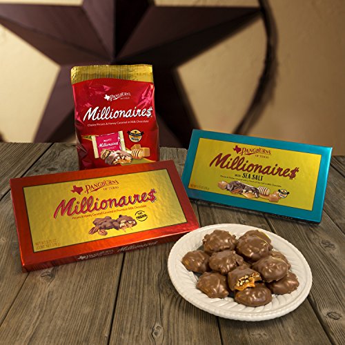 Pangburn's Millionaires Candy Box 9.75 Ounce Pangburn's Millionaires Candy Box 9.75 Ounce, Buttery Pecans, Creamy Caramel, Honey