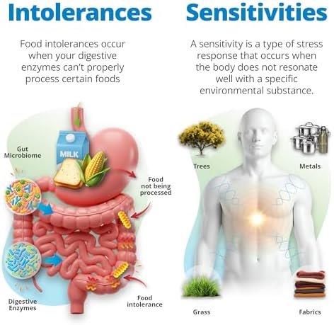 5Strands Food Intolerance, Environmental & Heavy Metal Sensitivity, and Nutritional Imbalance Test for Adults & Kids, 1350 Items Tested