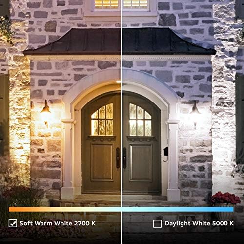 Lepro A19 E26 Dusk to Dawn LED Light Bulbs Outdoor 9W 806 Lumens 2 Pack