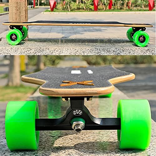 vanpro DIY Electric Skateboard Longboards Wheel 90MM 9052 pu for Cruising, Carving, Free-Style, Wheels Flywheels 608rs Bearings Cored Classics Wheel