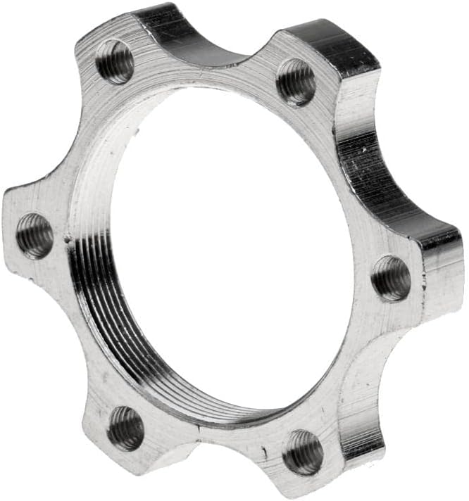 Yiju 34MM Bike Freewheel Threaded Hub Disk Disc Brake Rotor Adapter 6Bolt