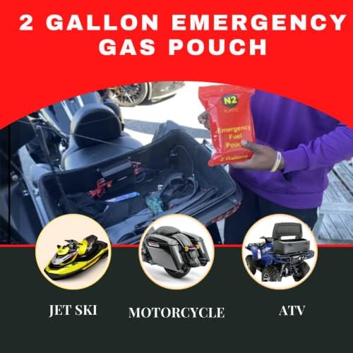 2 Gallon Gas Pouch (Foldable-Expandable gas pouch
