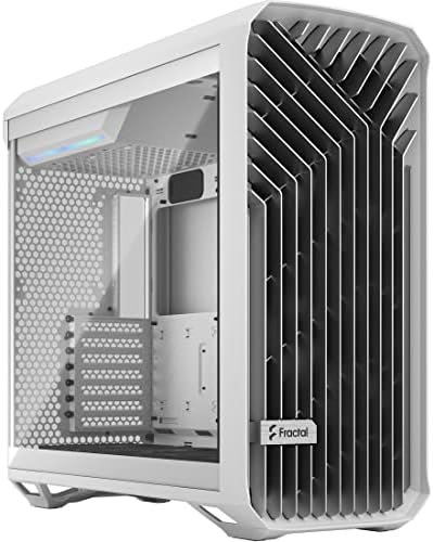 Fractal Design Torrent Black - Light Tint Tempered Glass Side Panel - Open Grille for Maximum air Intake - Two 180mm PWM and Three 140mm Fans