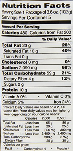 Sapporo Ichiban Shio Ramen Noodles, 3.6 oz., 5 Count (Pack of 6)