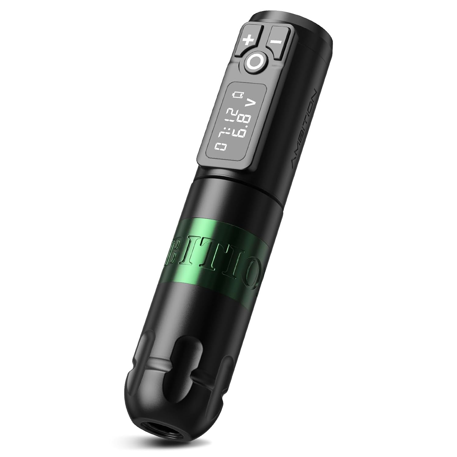 Ambition Soldier Rotary Battery Pen Tattoo Cartridge Machine with 2400mAh Power Japan Coreless Motor Digital LED Display Tattoo Equipment Supply for