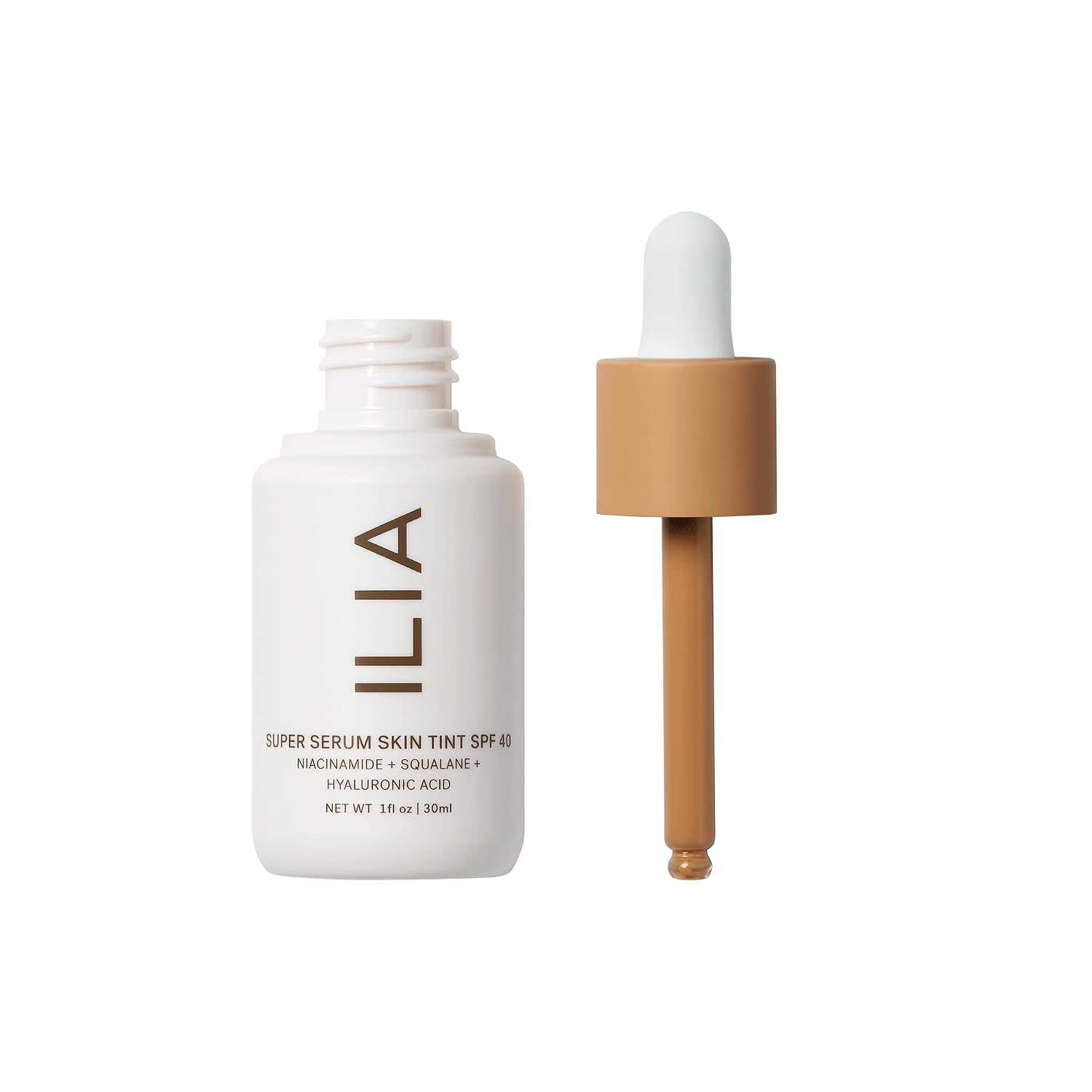 ILIA - Super Serum Skin Tint SPF 40 (Diaz ST7, 1 fl oz | 30 ml)