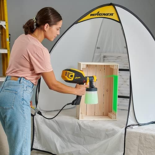 HomeRight Large Spray Shelter C900038 Portable Paint Booth for DIY Spray Painting, Hobby Paint Booth Tool Painting Station, Spray Paint Tent