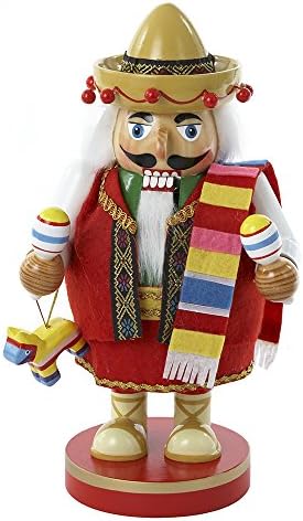 Kurt Adler 10.25-Inch Mexican Nutcracker Tablepiece - Chubby Collection