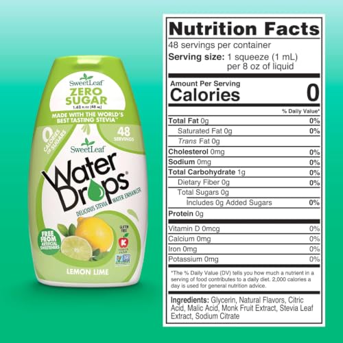 SweetLeaf Water Drops, Peach Mango – Sugar-Free Water Enhancer Drops, Stevia & Monk Fruit Sweetener Water Flavoring, 1.62 Oz (Pack of 6) | Stevia Water Enhancer, Sugar Free, Zero Calorie Additive, Contains Monk Fruit Extract, Gluten Free, Keto Friendly