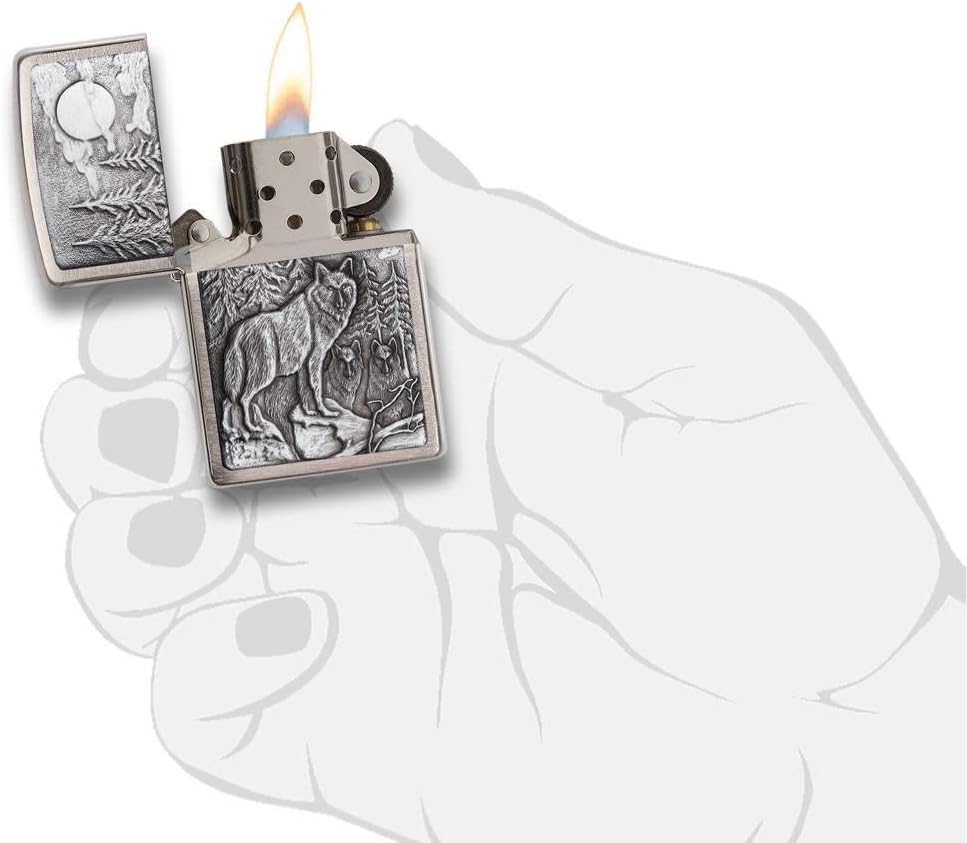 Zippo Wolf Lighters