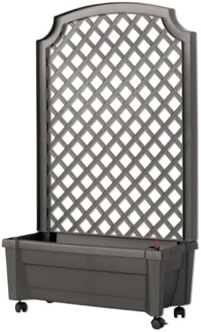 Exaco 1.416Green Calypso Trellis, Green planters