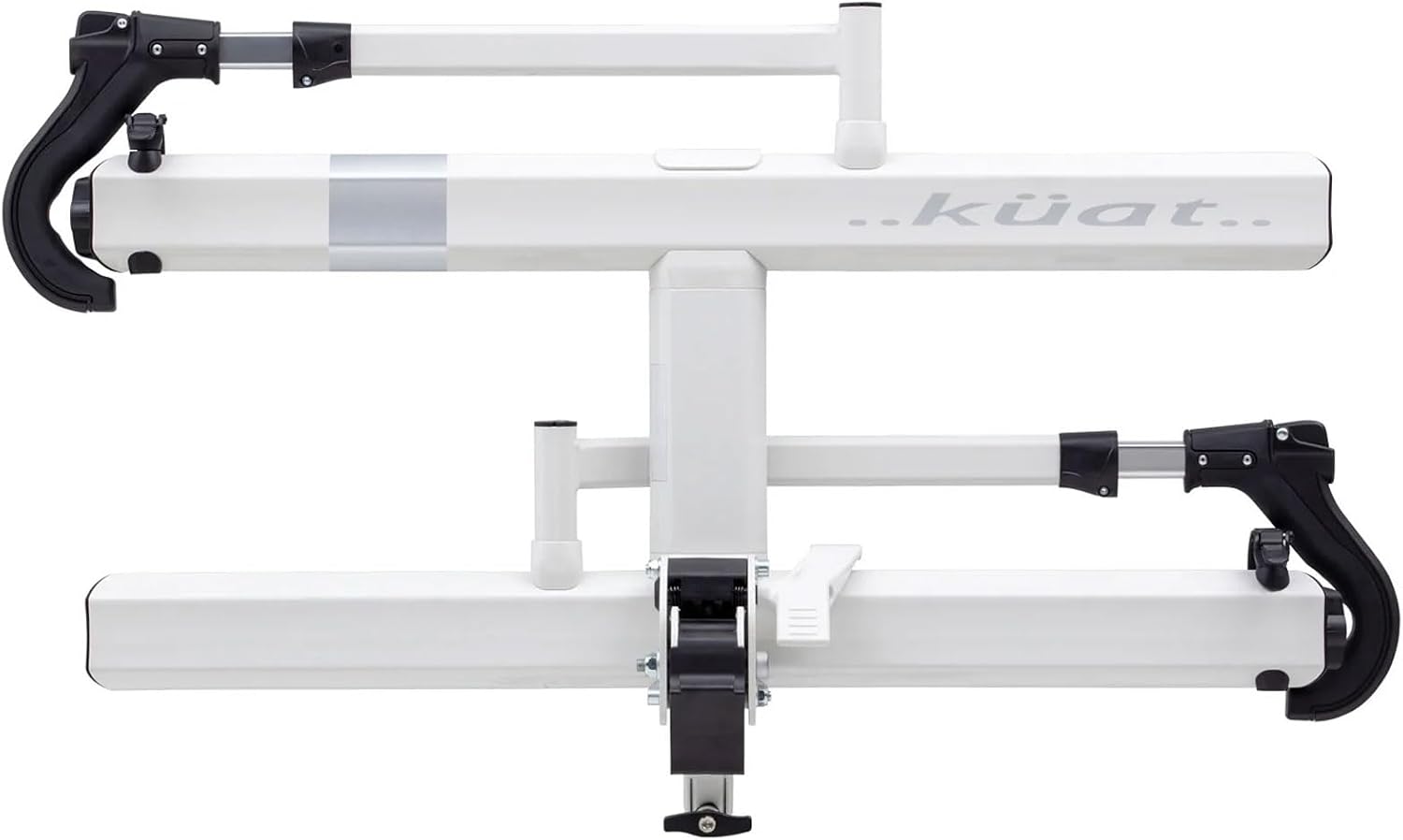 Kuat Sherpa 2.0 Compact 2-Bike Transporting Hitch Rack | Durable Lightweight Aluminum Compact 2-Bike Transporting Hitch Rack w/Cable Lock & Foldable Tire Cradles, 40 Lbs per Tray