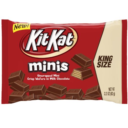 KIT KAT Chocolate Candy Minis, King Size (Pack of 12)