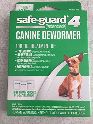 8 in 1 Safe-Guard 4 Dewormer for Small Dogs