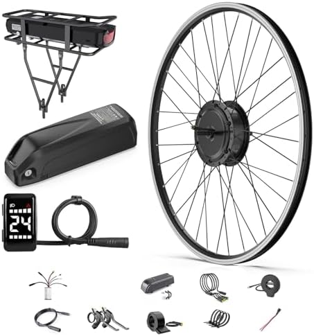 BAFANG G020 48V 500W Front Wheel Ebike Conversion Kit 20" 26" 700C 28" 29" | Max Torque 65N.m | Top Speed 25mph | Fit for 97-103mm Front Dropout