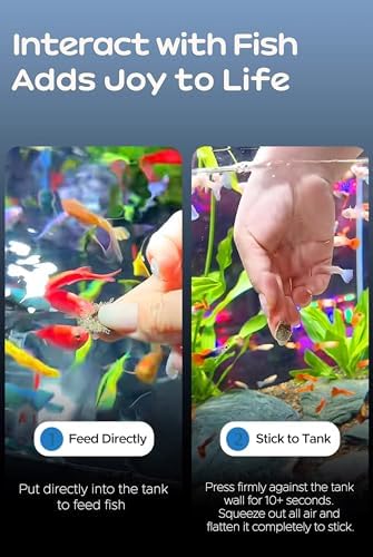 Brine Shrimp Cubes All Natural Tropical Fish Food for Small to Medium Sized Saltwater & Freshwater Fish - Betta Guppy Discus Cichlids Discus Goldfish Angel Fish