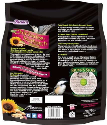 F.M. Brown's Bird Lover's Blend, 4-1/2-Pound, Chickadee/Nuthatch