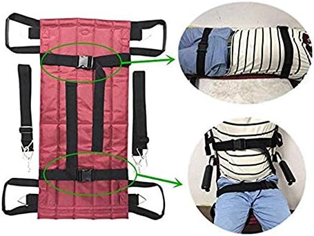 Foldable Patient Lift Stair Slide Board, Mobility Aids Equipment Transfer Emergency Evacuation Wheelchair Belt Sling Disc Use for Seniors, Bedridden
