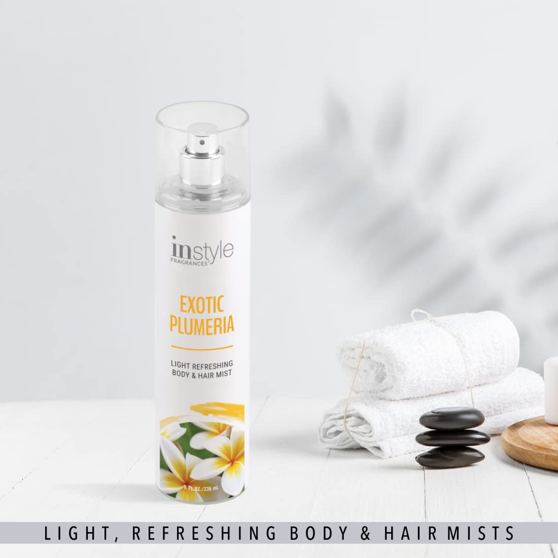 Instyle Fragrances Light Refreshing Body & Hair Mist, Tahitian Vanilla