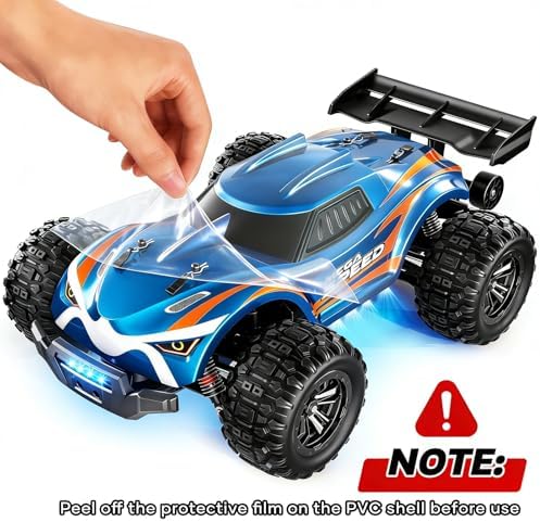 1/16 Brushless Fast RC Cars for Adults - Max 64KM/H Off Road Remote Control Car - High Speed 4X4 All Terrain RC Monster Trucks