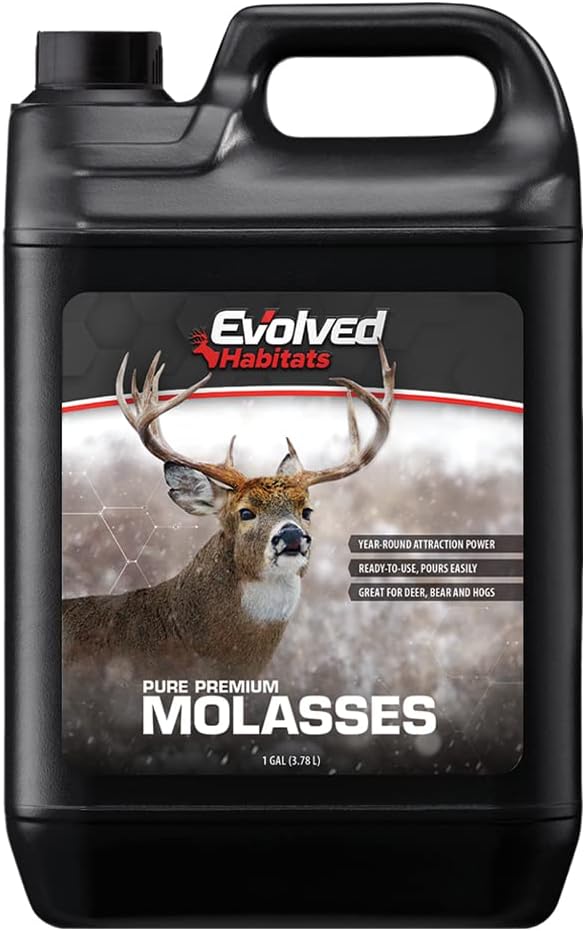 Premium Wildlife Molasses - All Year-Round Feed Supplement - Ready-to-Use Deer, Bear & Hogs Attractant
