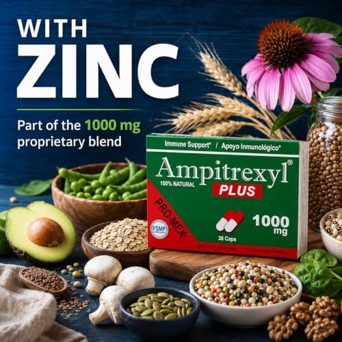 Ampitrexyl Plus Antioxidant Capsules, 1000 mg, 30 Count