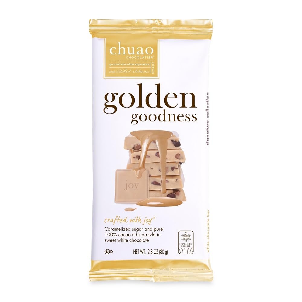 Chuao Chocolatier Ravishing Rocky Road Milk Chocolate Bars | Gourmet Almond Vegan Marshmallows Artisan No Preservatives | 10 Pack (2.8 oz each)